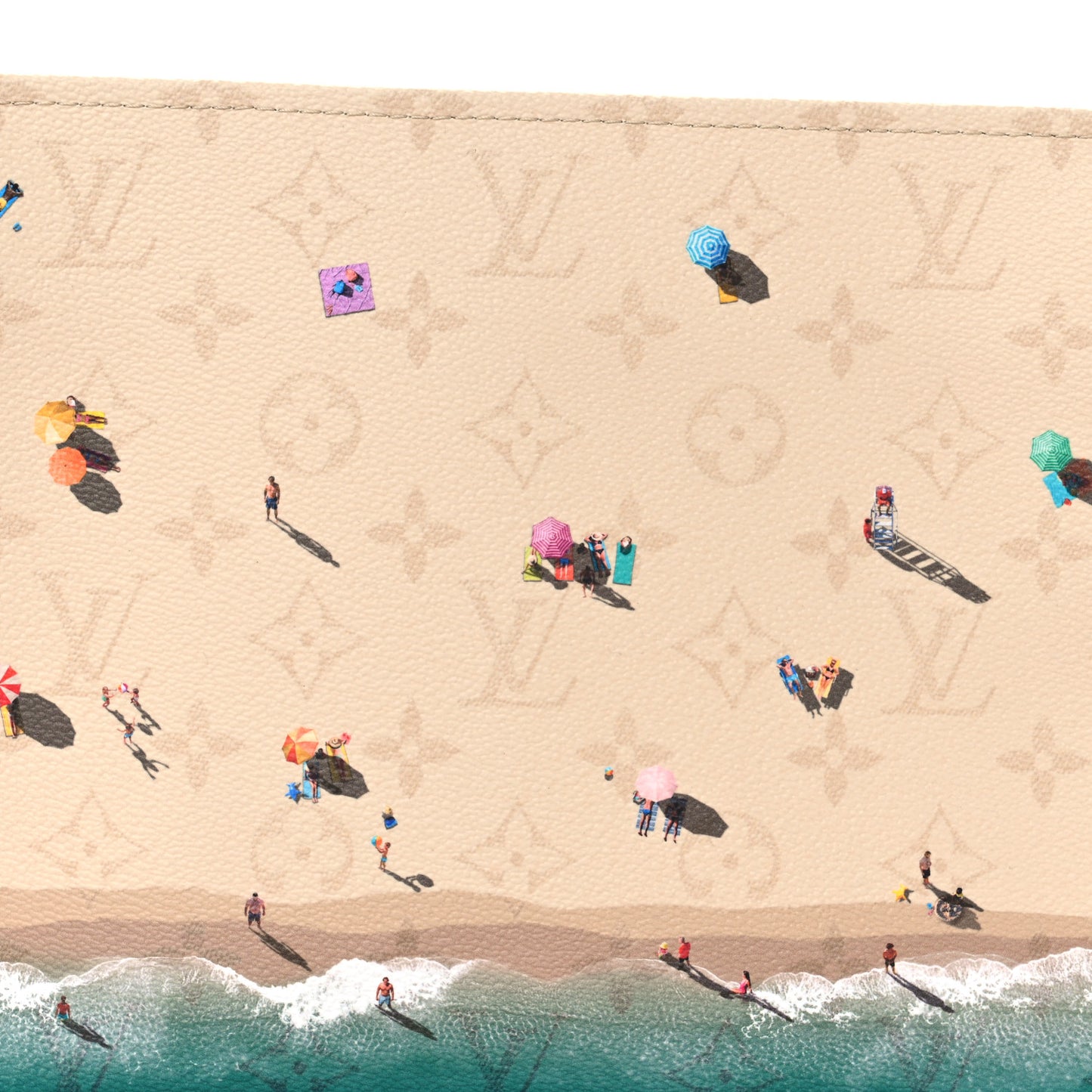 Beach Sand Monogram Pochette Toilette GM
