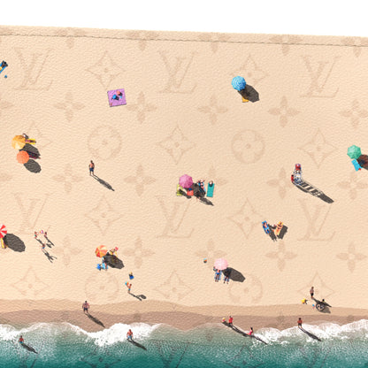 Louis Vuitton Beach Sand Monogram Pochette Toilette GM 7 of 8