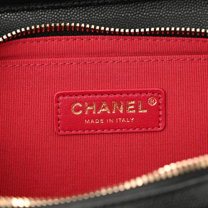 Chanel Caviar Quilted Large Like A Wallet Flap Black 6 of 11