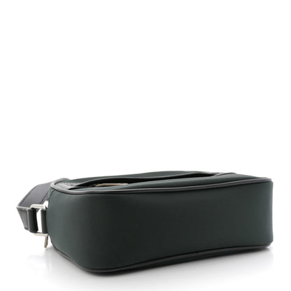 Saint Laurent Lambskin Nylon Small Camp Camera Bag Dark Green 4 of 11
