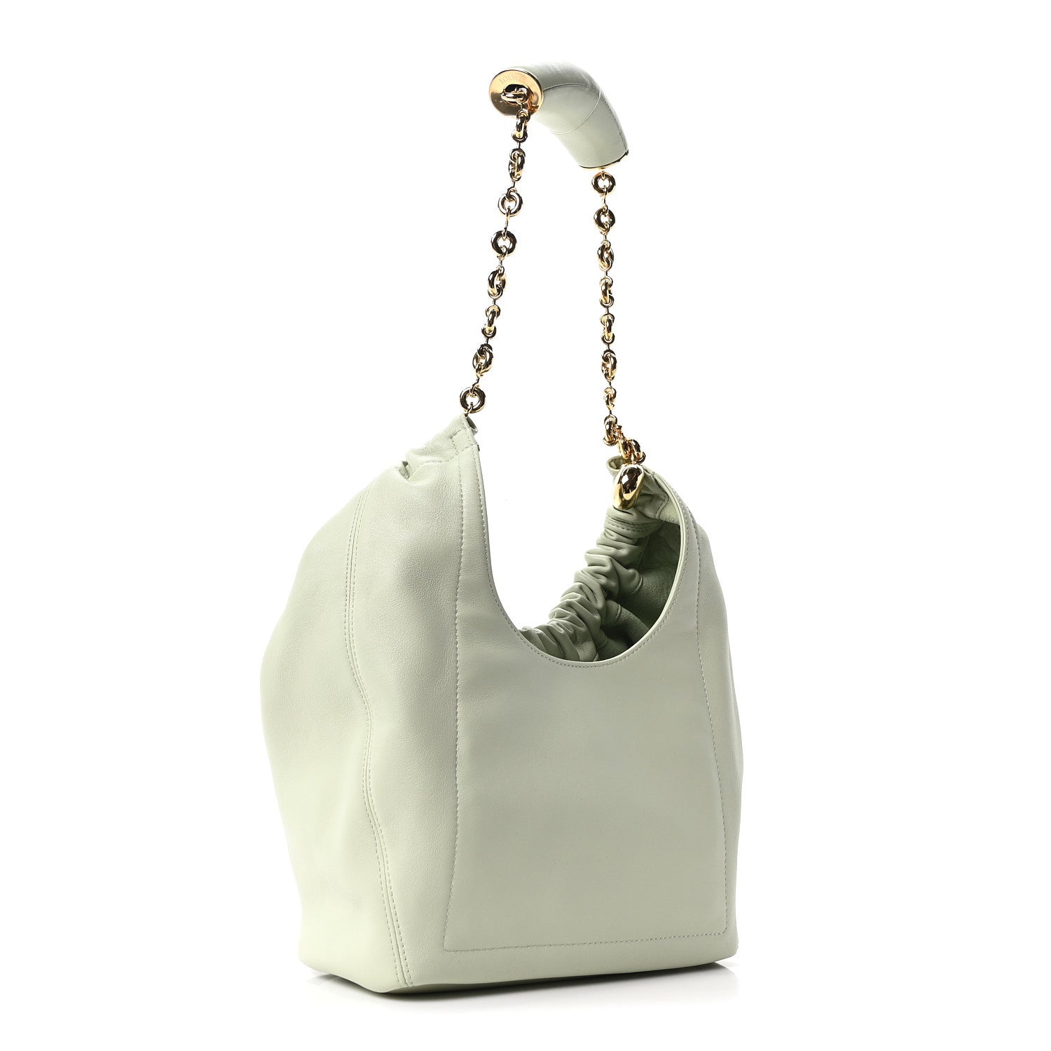 Loewe Mellow Nappa Lambskin Small Squeeze Bag Spring Jade 1863169