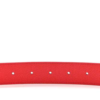 Louis Vuitton Monogram 30mm LV Initiales Reversible Belt 80 32 Coquelicot 4 of 7