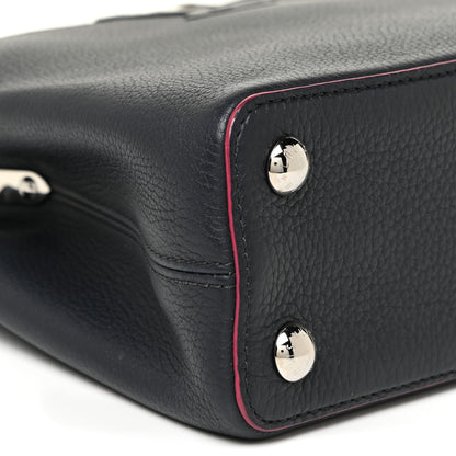 Louis Vuitton Taurillon Capucines BB Cobalt Fuchsia 9 of 11