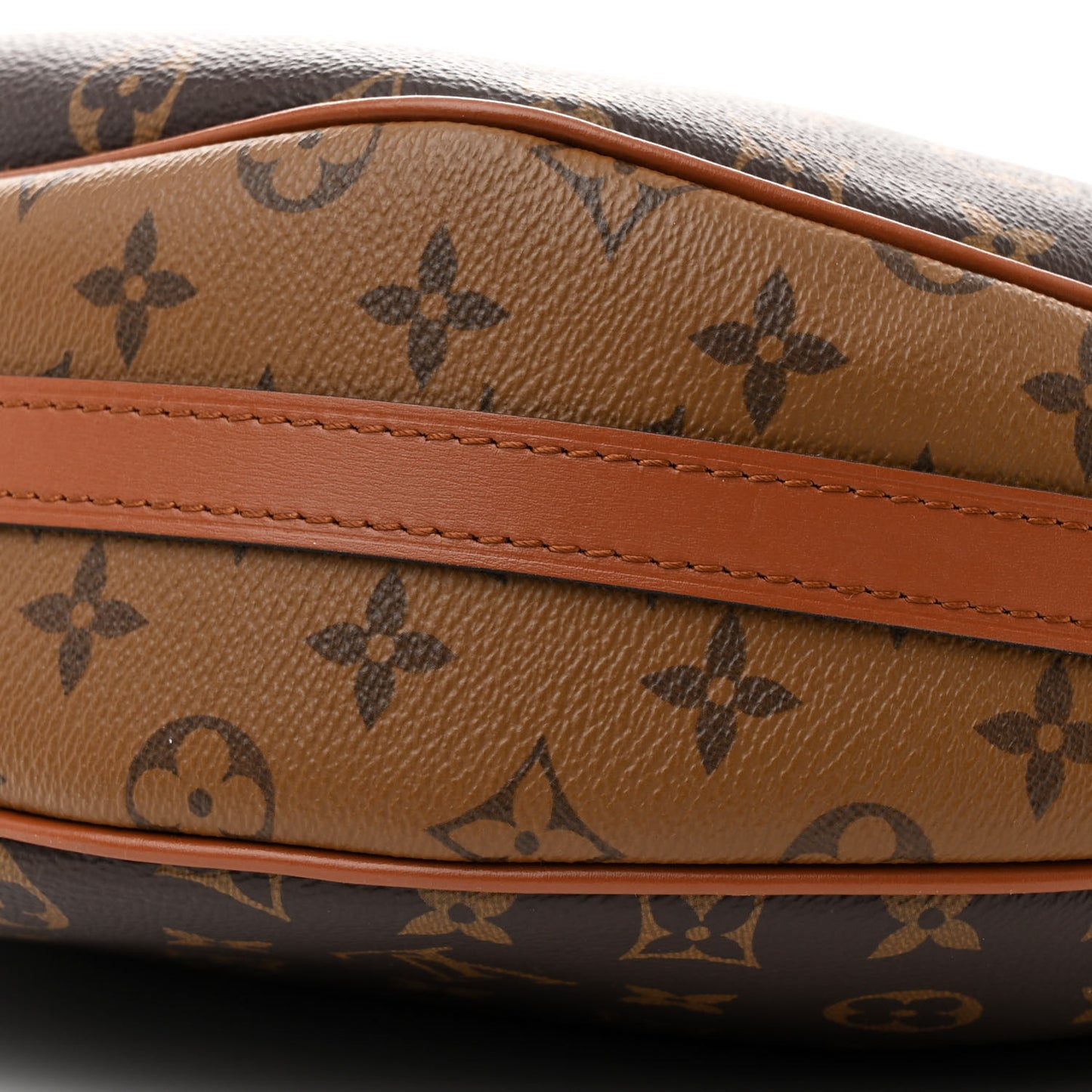 Reverse Monogram Loop Hobo