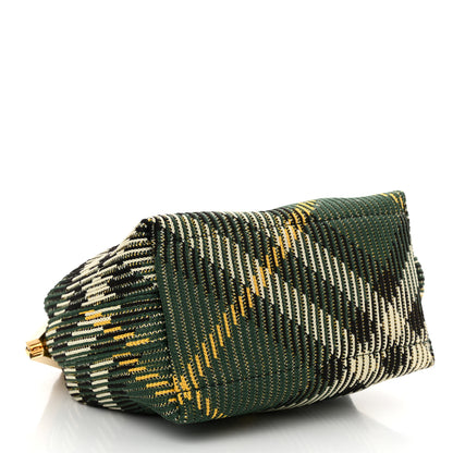 Burberry Canvas Peg Medium Duffle Bag Ivy 4 of 11