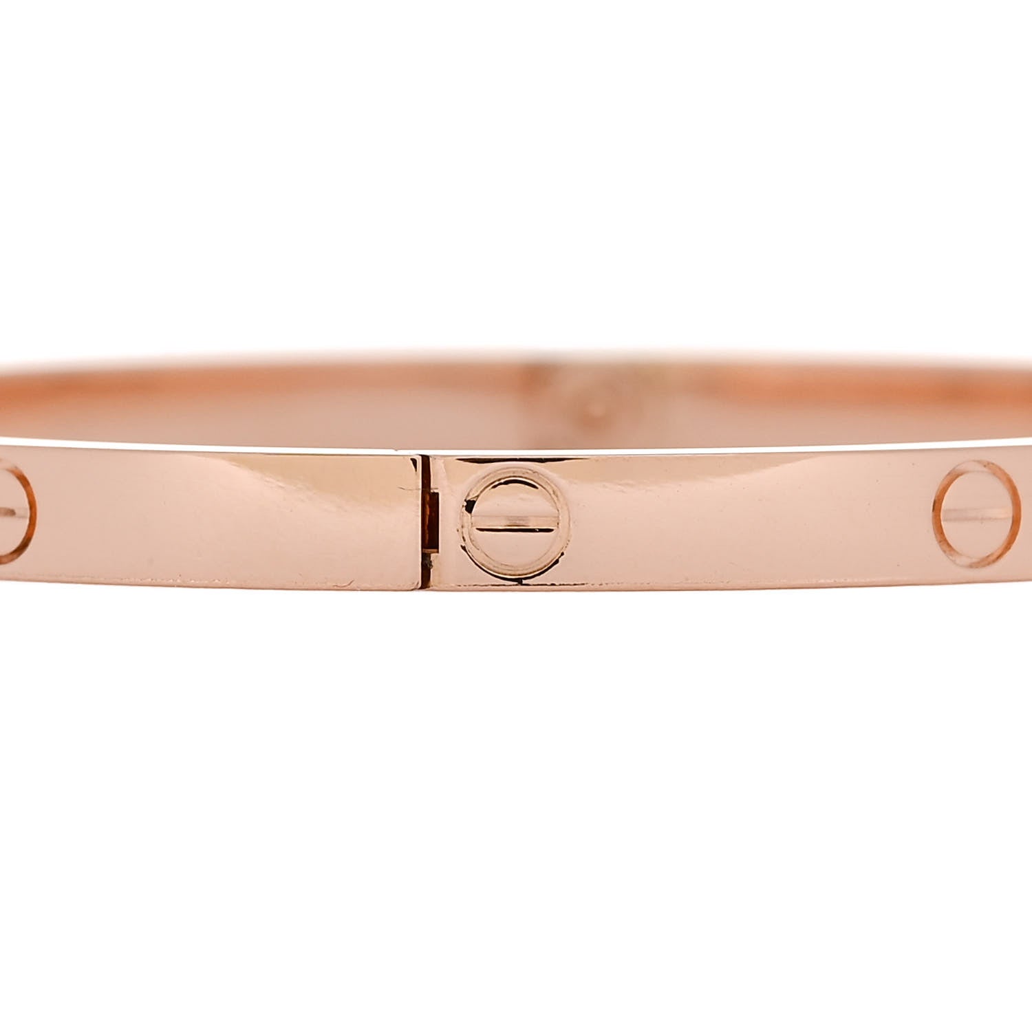 Cartier 18K Pink Gold Small LOVE Bracelet 16 5 of 7