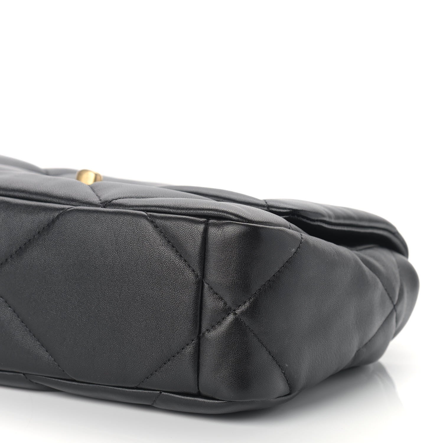 Chanel Lambskin Quilted Medium Chanel 19 Flap Black 9 of 9