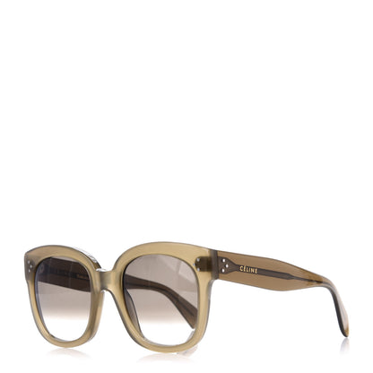 Celine Acetate New Audrey Sunglasses CL 41805/S Green 1 of 7
