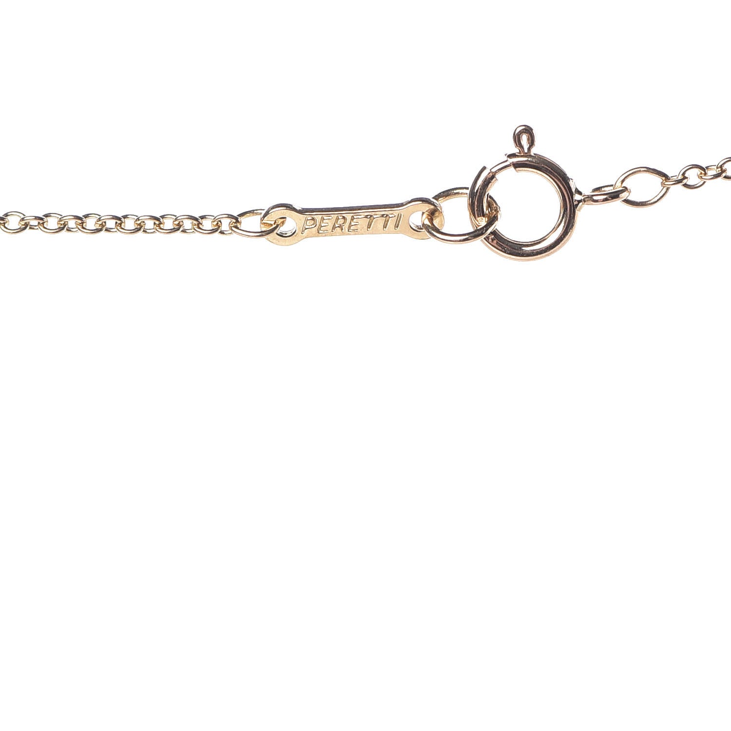 Tiffany 18K Yellow Gold Elsa Peretti Apple Pendant Necklace 6 of 7