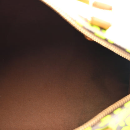 Louis Vuitton Monogram Graffiti Speedy 30 Green 5 of 11