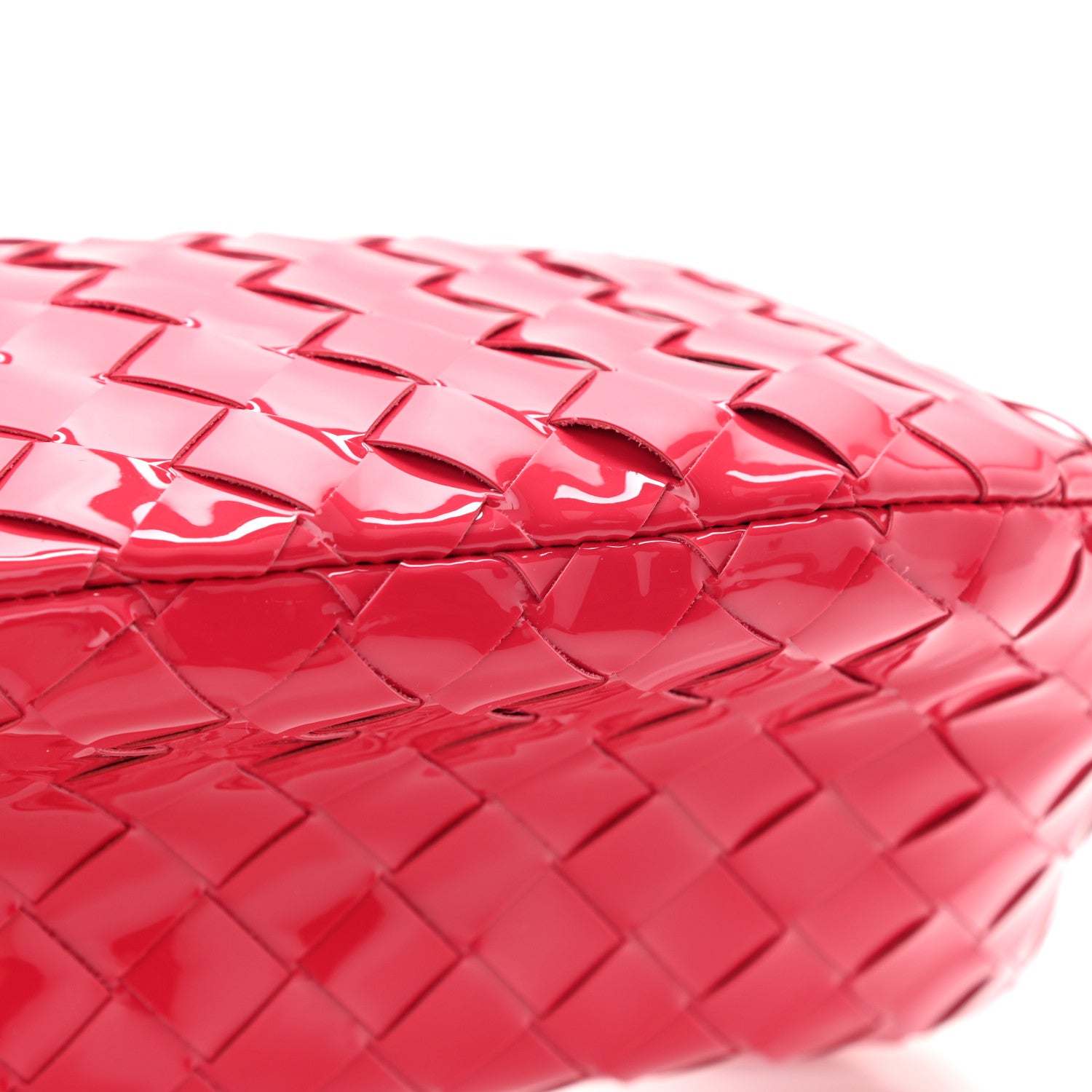 Bottega Veneta Patent Nappa Intrecciato Mini Jodie Candy Stripe 11 of 11