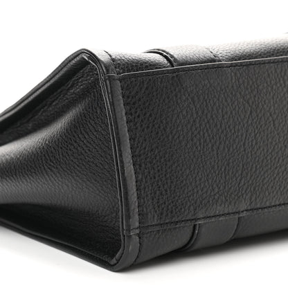 Marc Jacobs Grained Calfskin Small The Tote Bag Black 9 of 10