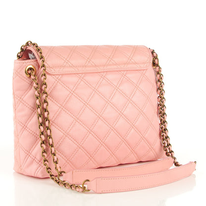 Marc Jacobs Lacquered Lambskin Baroque The Large Single Flap Cherry Blossom 3 of 8