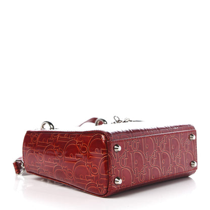 Christian Dior Patent Ultimate Mini Lady Dior Rouge 4 of 8