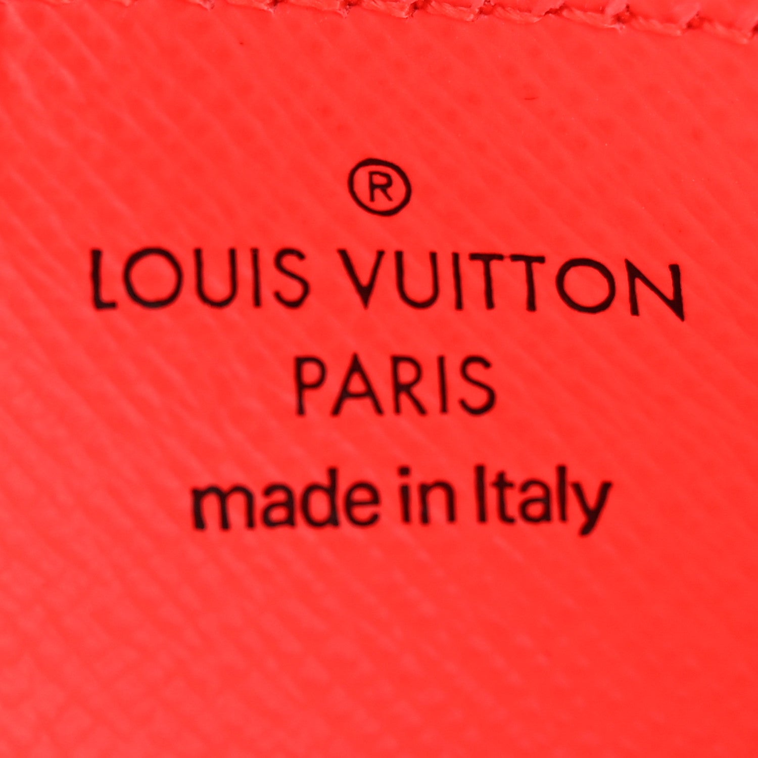 Louis Vuitton Taigarama Coin Card Holder Fire Red 6 of 8