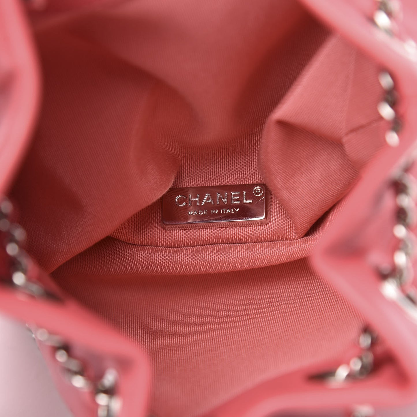 Lambskin Quilted Small in Seoul Backpack Pink