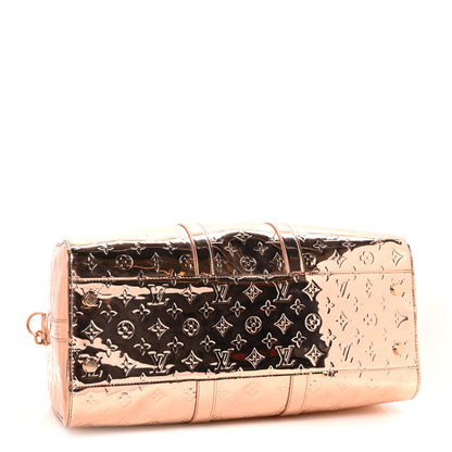 Louis Vuitton Monogram Mirror Keepall Bandouliere 45 Copper 4 of 9