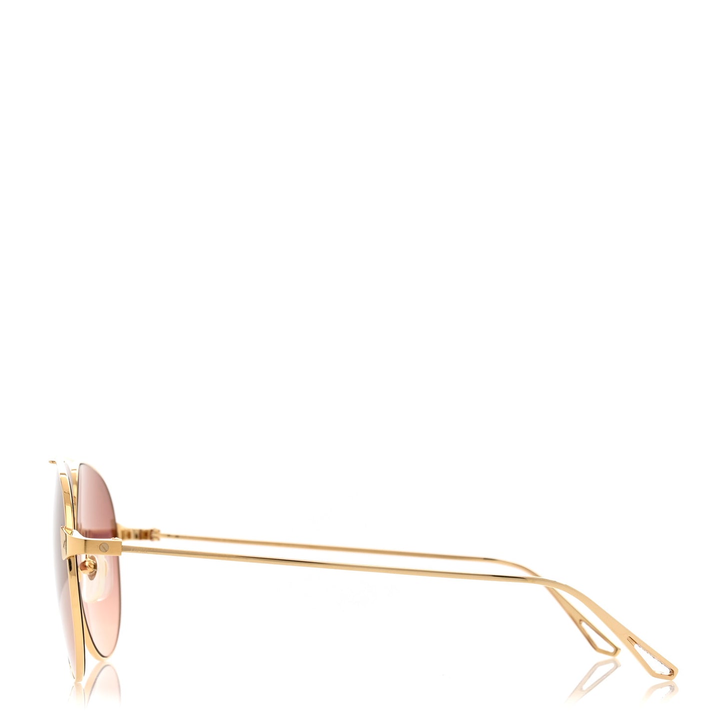 Santos Aviator Sunglasses CT0298S Gold