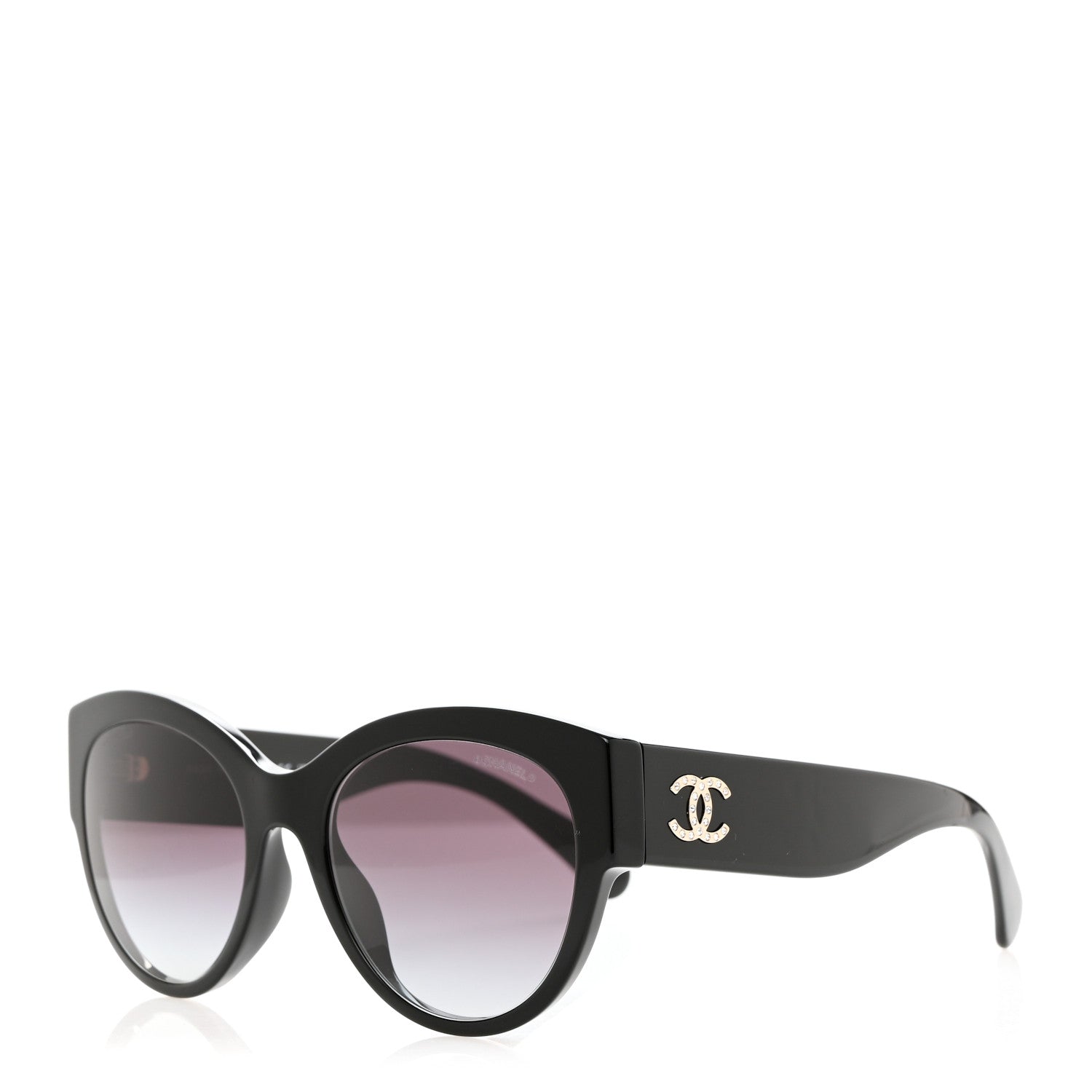 Chanel Acetate Sunglasses 5498-B-A Black 1 of 8