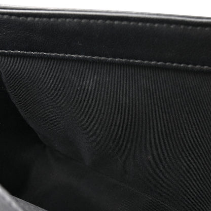 Chanel Lambskin Quilted Medium Boy Flap Black 12 of 15