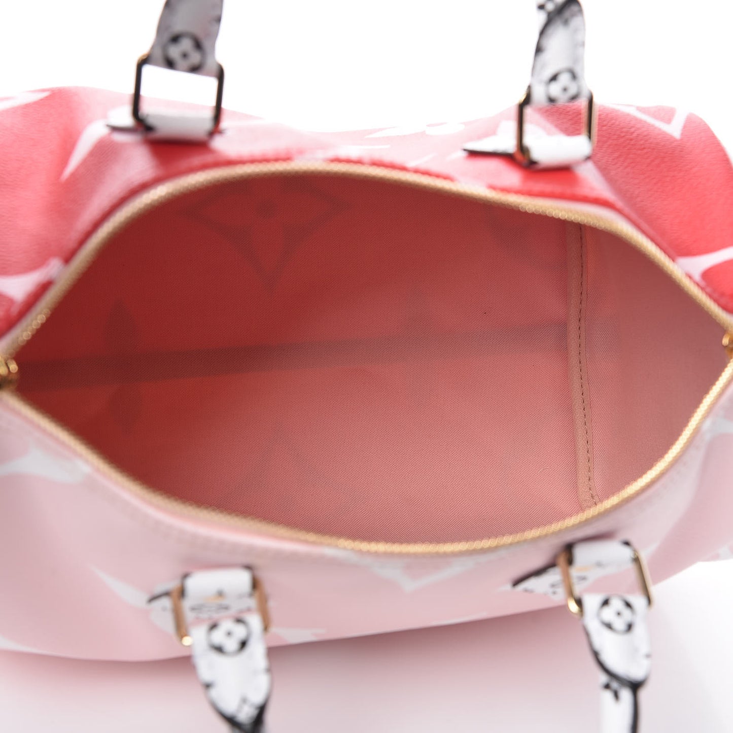 Monogram Giant Speedy Bandouliere 30 Rouge