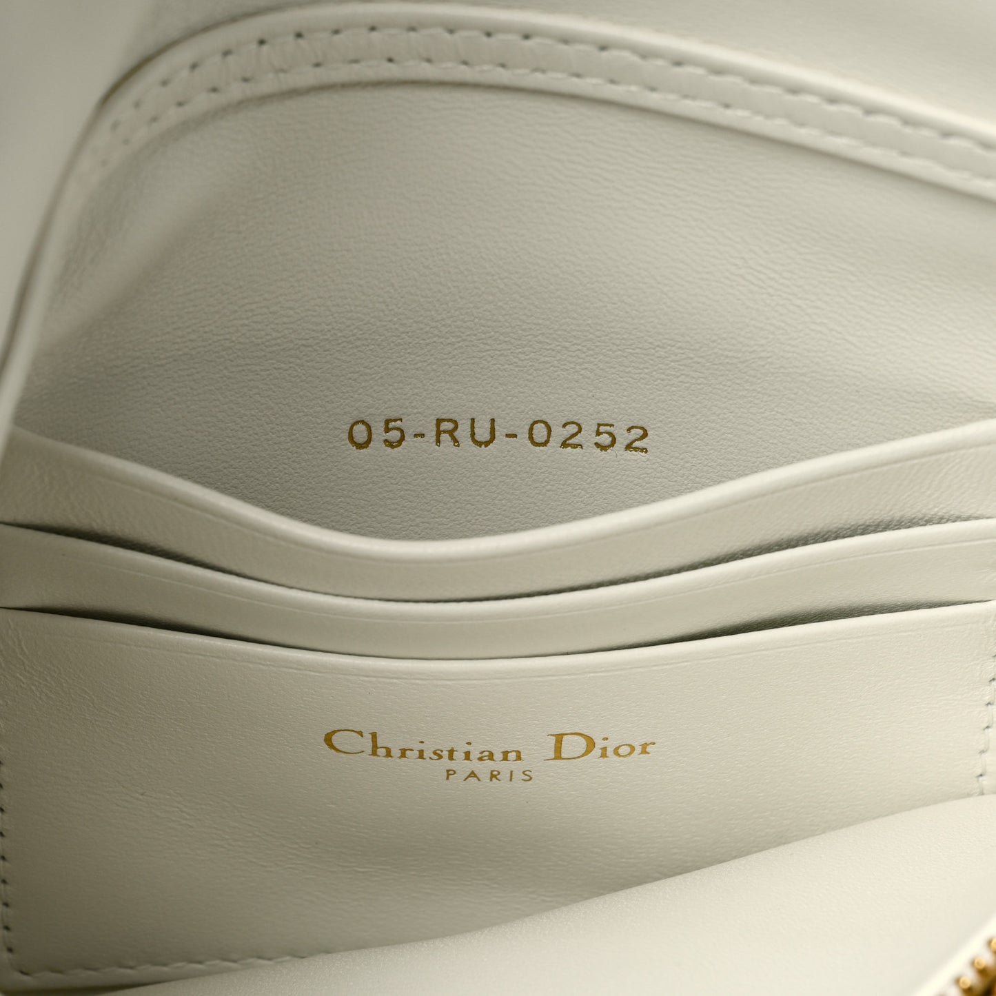 Calfskin Star Motif Macrocannage Mini Caro Bag Latte