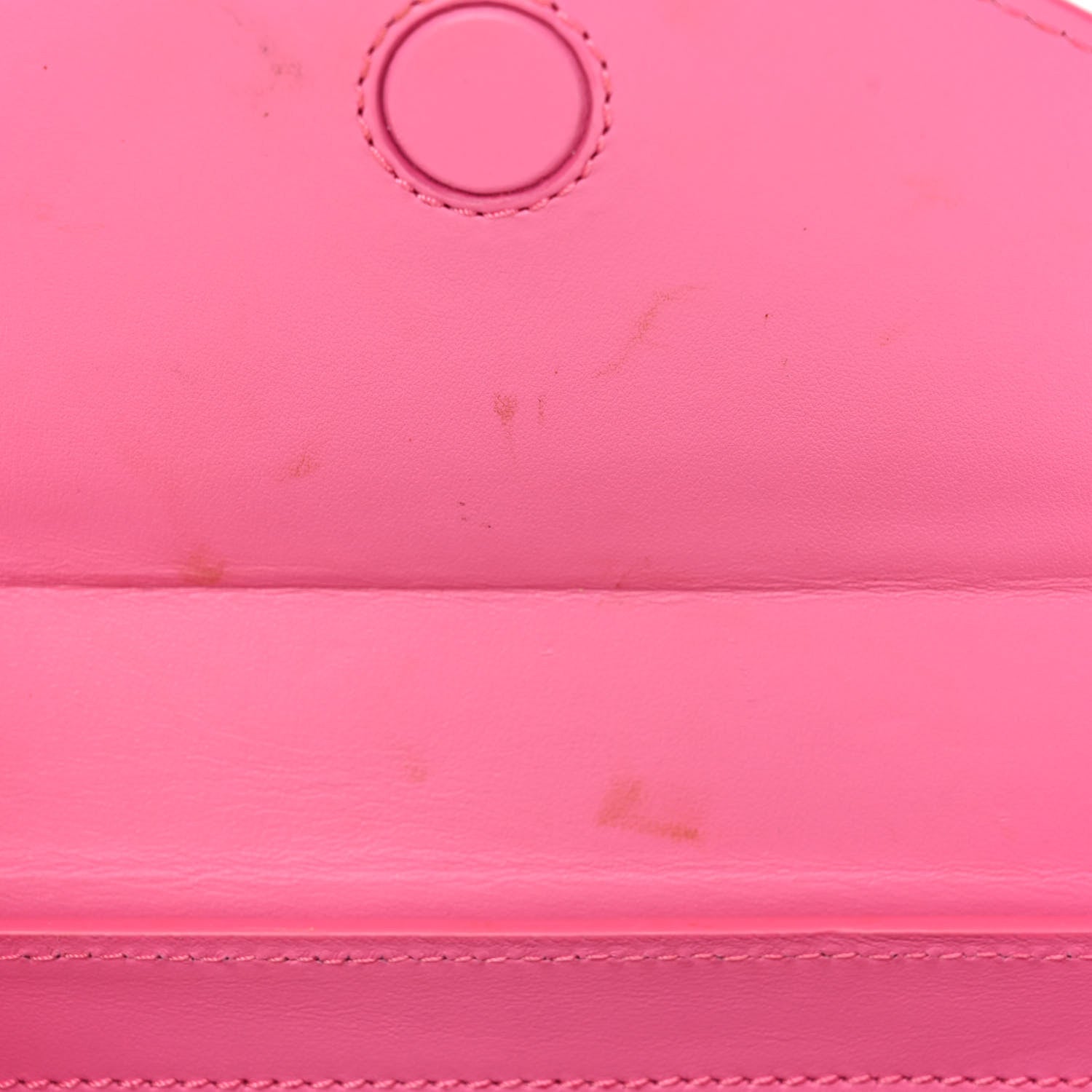 Jacquemus Smooth Calfskin Le Sac Rond Pink 13 of 18