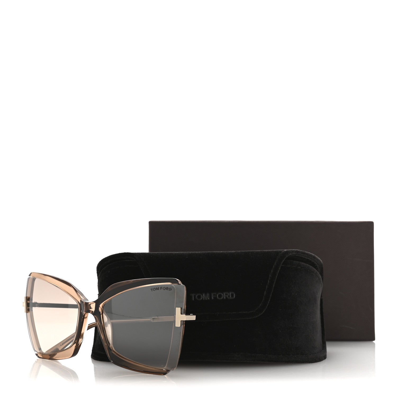 Tom Ford Gia Sunglasses TF766 Brown 8 of 8