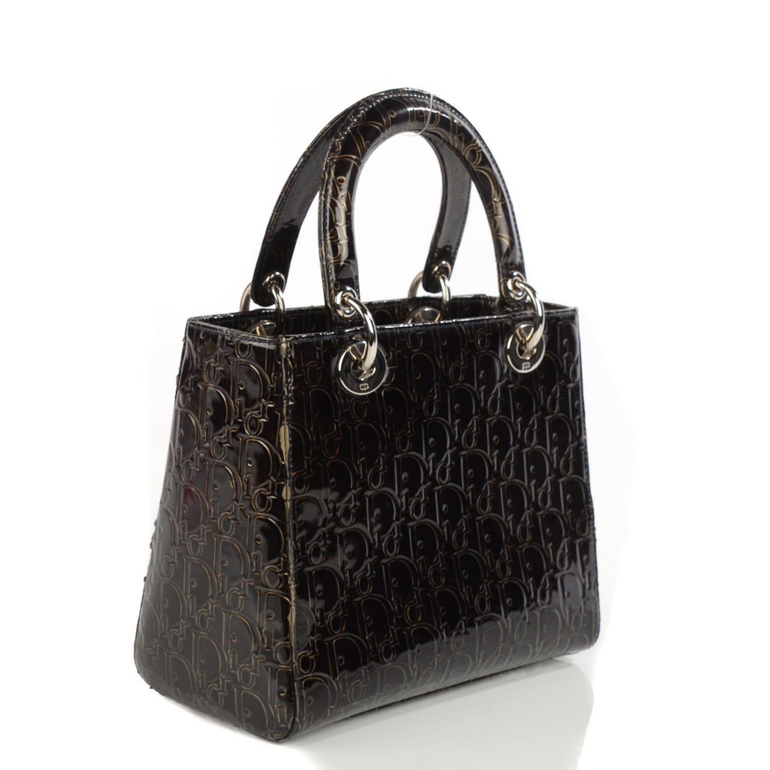 Christian Dior Patent Ultimate Medium Lady Dior 3 of 10