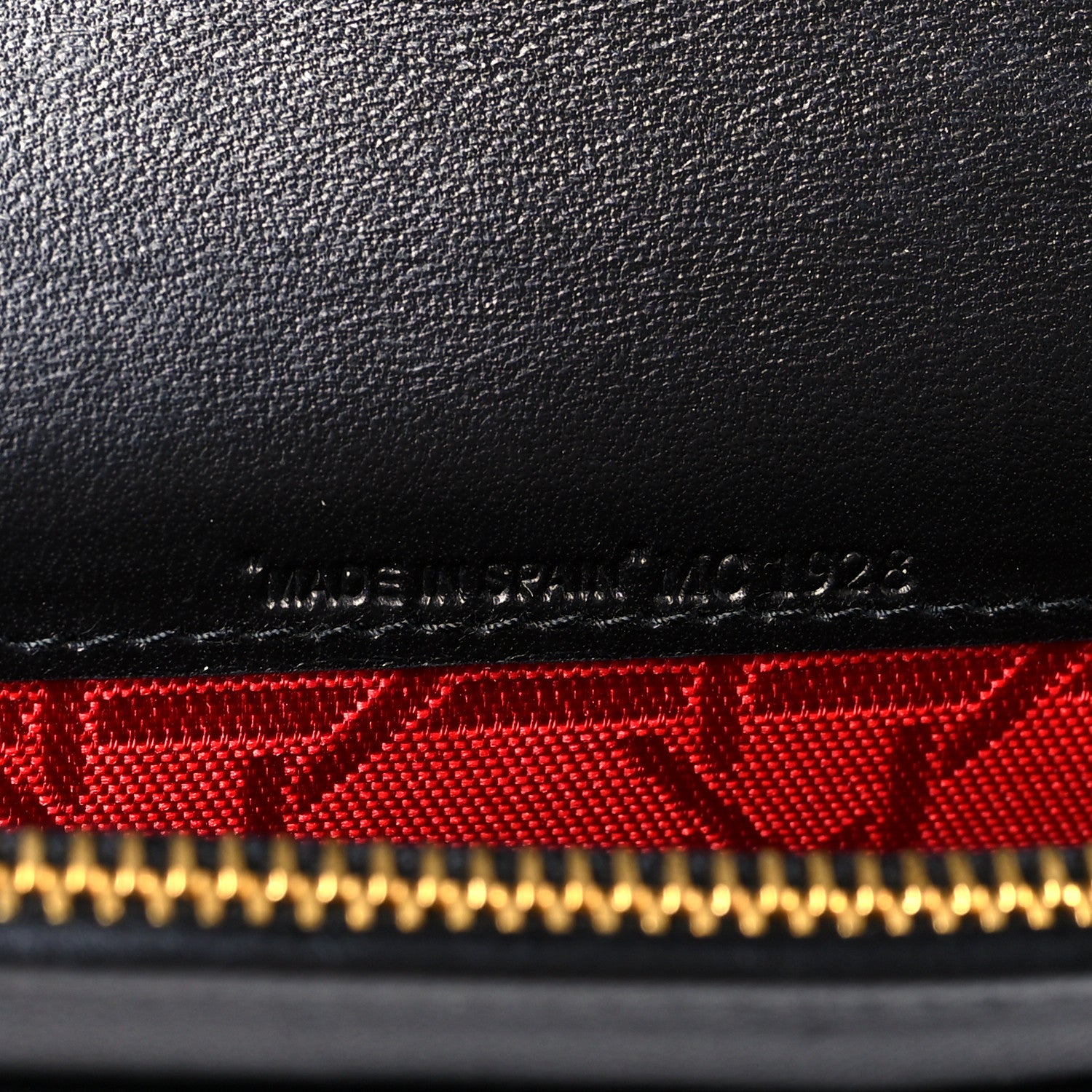 Christian Dior Lambskin Cannage Lady Dior Flap Wallet Black 7 of 7