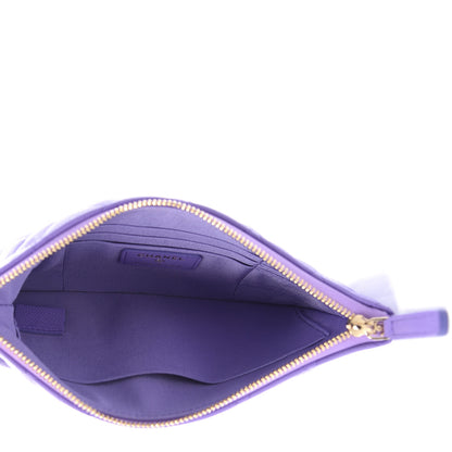 Chanel Caviar Quilted Small Zipped Pouch Purple 5 of 7