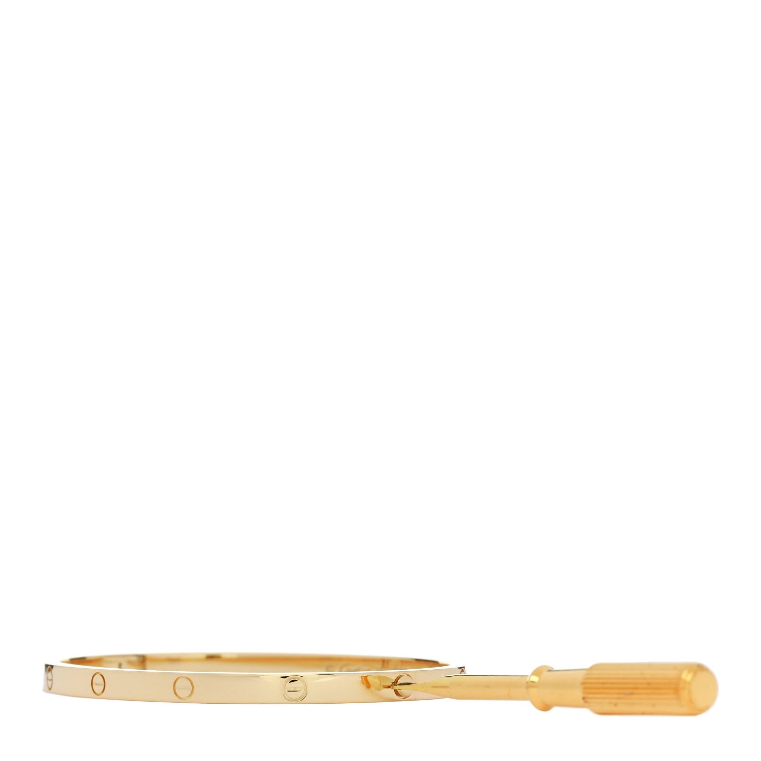Cartier 18K Yellow Gold Small LOVE Bracelet 16 3 of 8