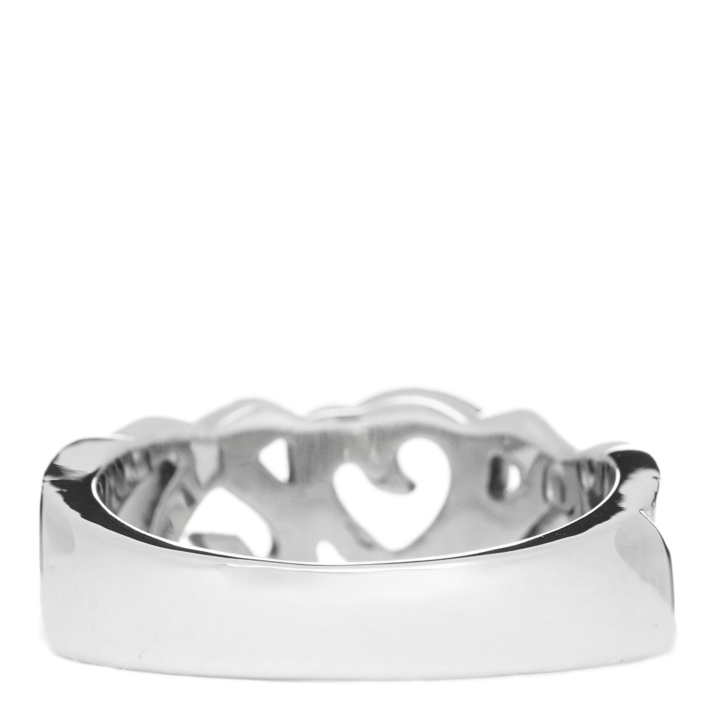 Sterling Silver Paloma Picasso Loving Heart Band Ring 54 7