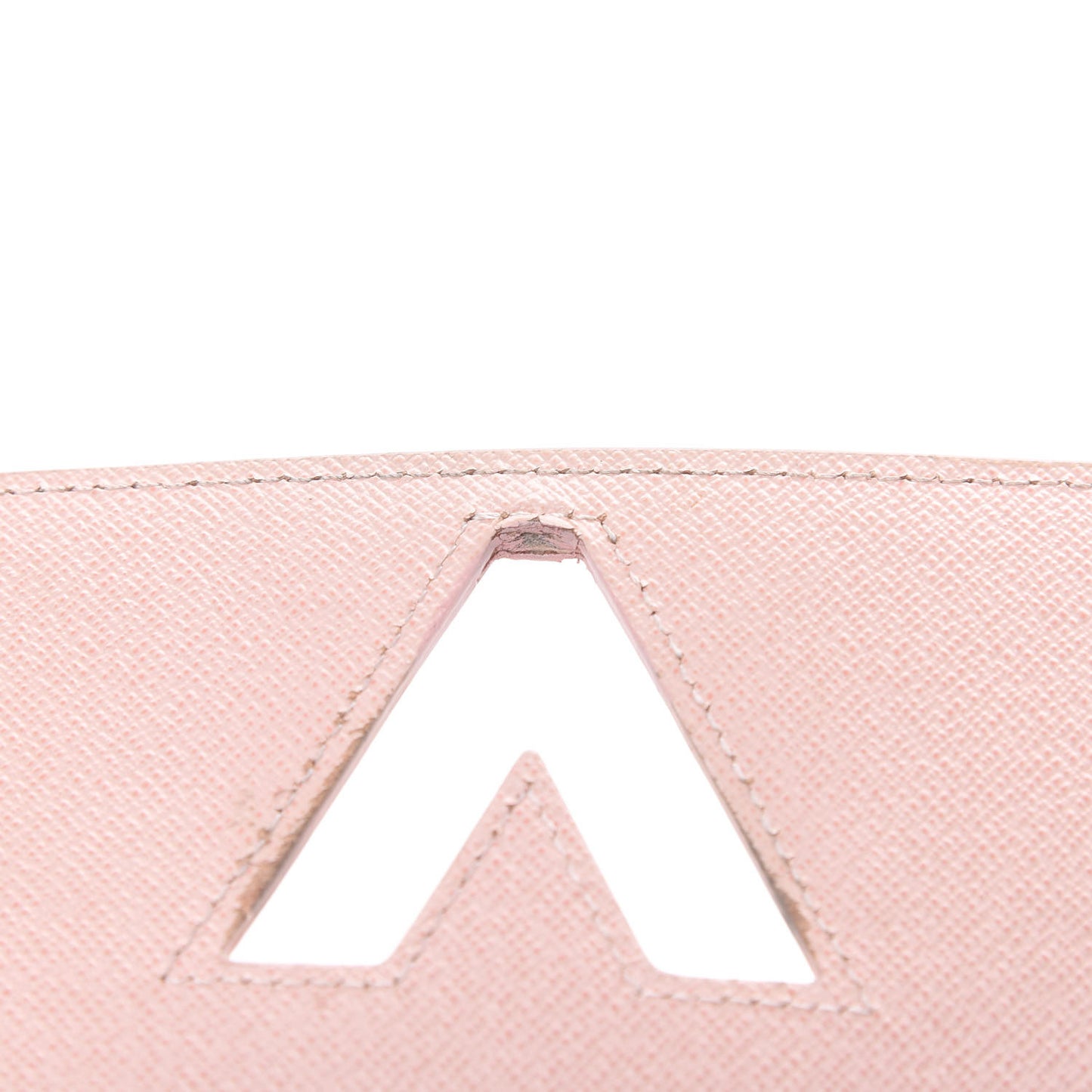 Epi Twist Chain Wallet Rose Ballerine