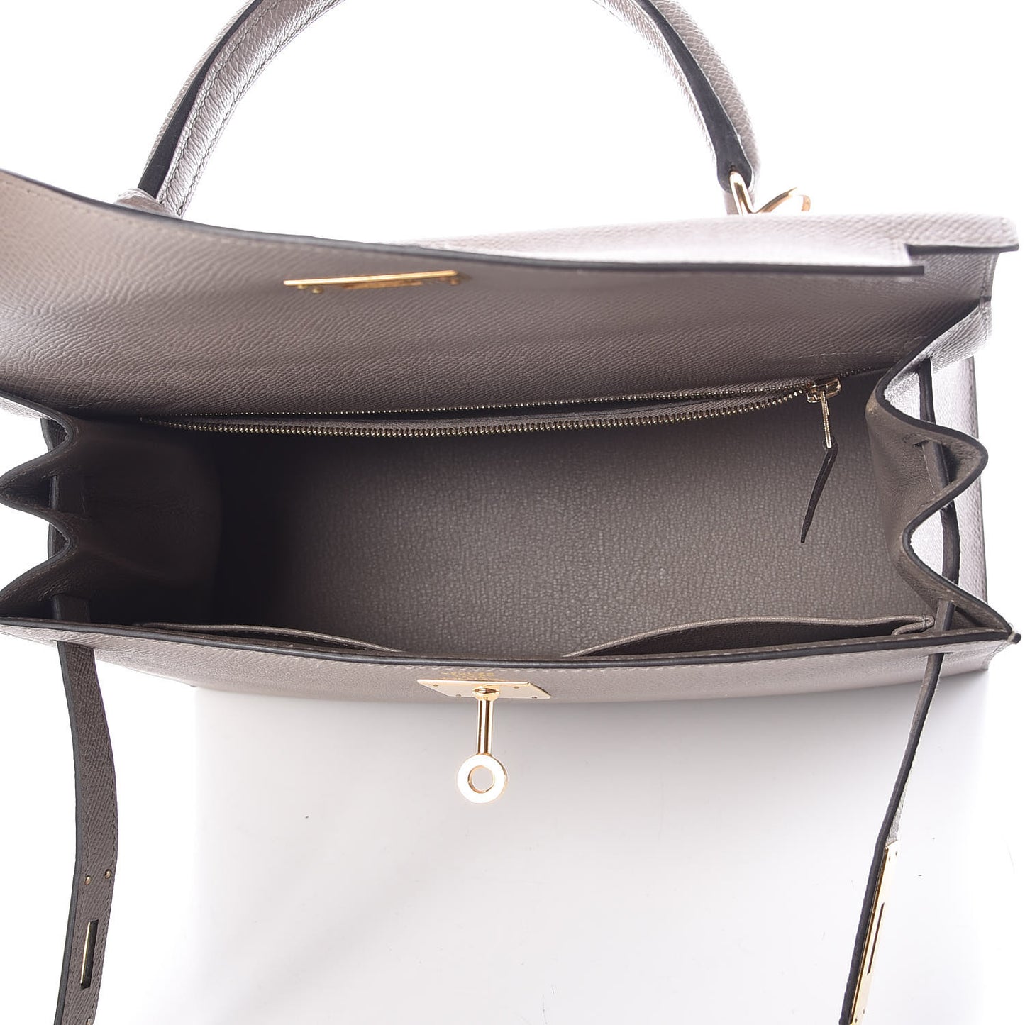 Epsom Kelly Sellier 28 Gris Asphalte