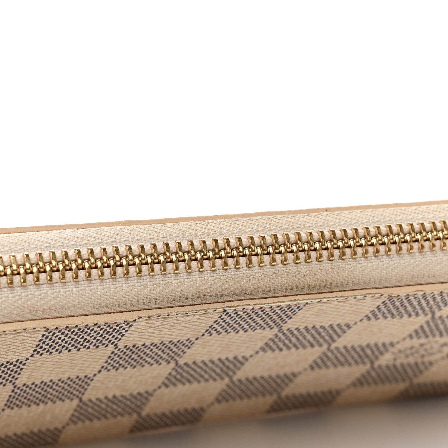 Louis Vuitton Damier Azur Clemence Wallet Rose Ballerine 7 of 10