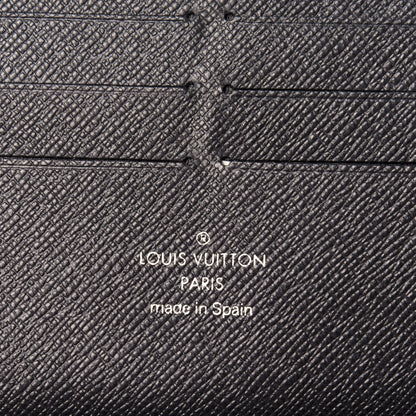 Louis Vuitton Taiga Zippy Organizer Wallet Black 8 of 12
