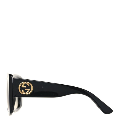 Gucci Acetate Square Frame Sunglasses GG0141SN Black 4 of 7