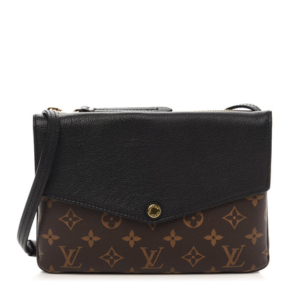 Louis Vuitton Monogram Twice Pochette Black 1 of 11
