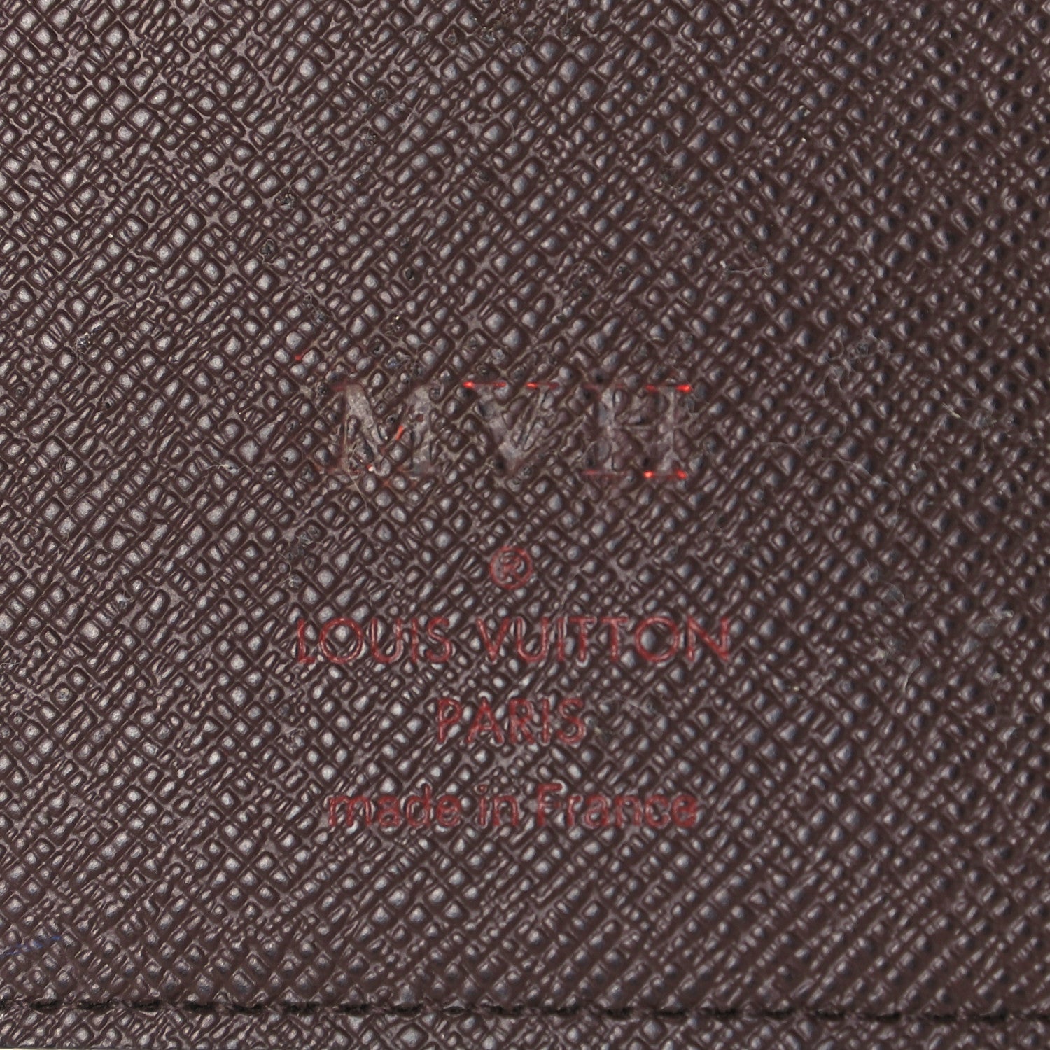 Louis Vuitton Damier Ebene Desk Agenda Cover 7 of 9