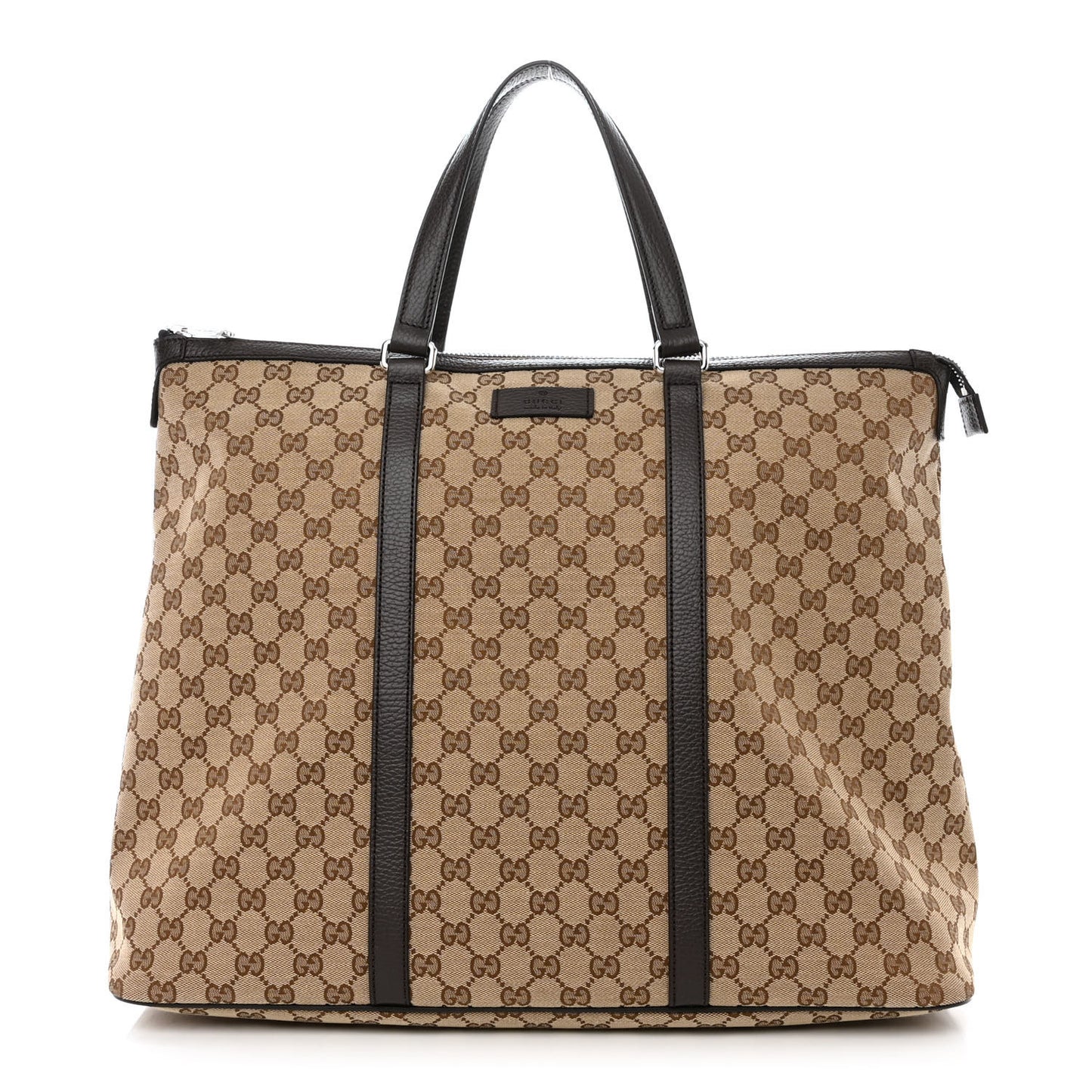 GG Monogram Large Joy Tote Bag Dark Brown