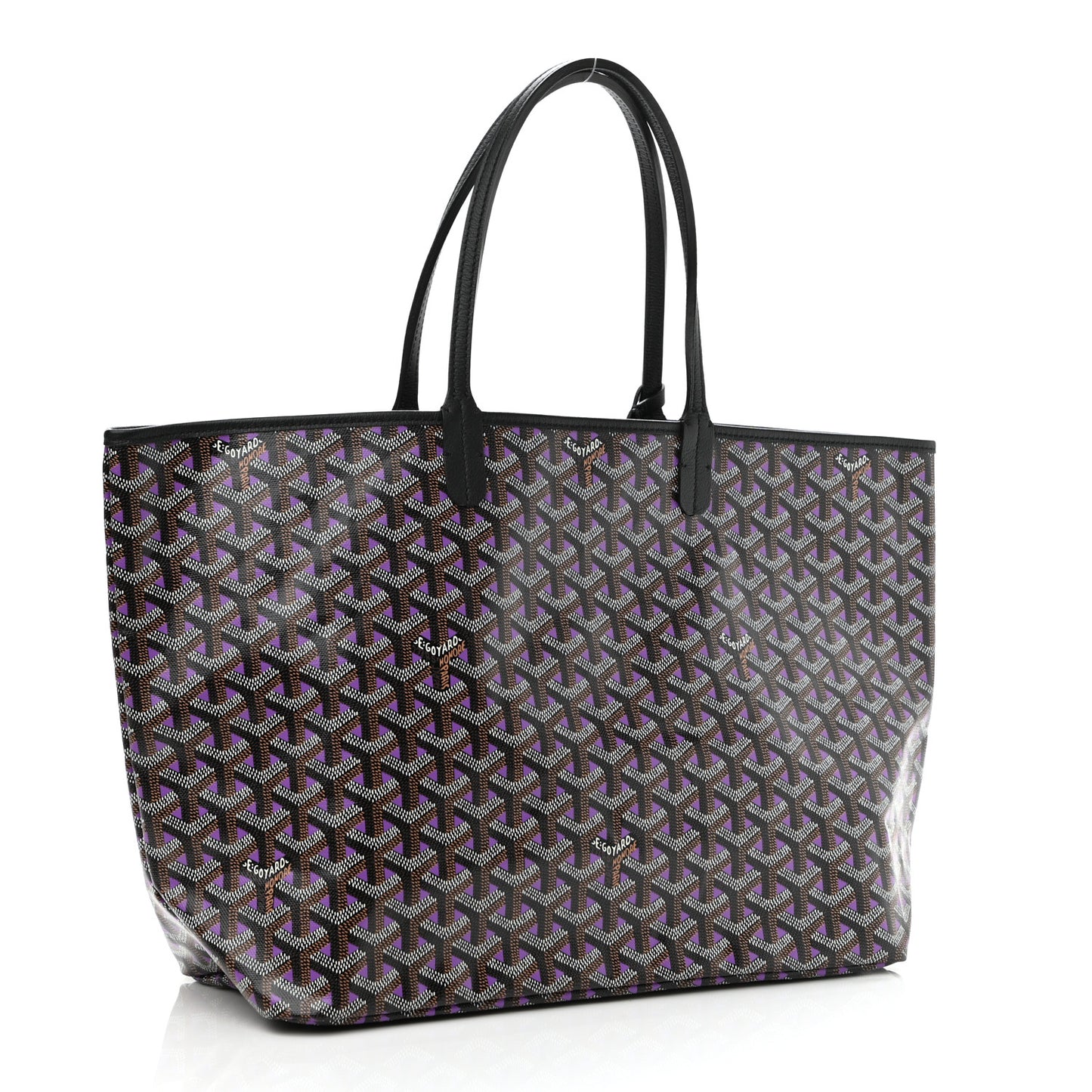 Goyardine Saint Louis Claire Voie PM Black Violet