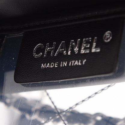 Chanel PVC Lambskin Quilted Beauty Lock Flap Black 7 of 9