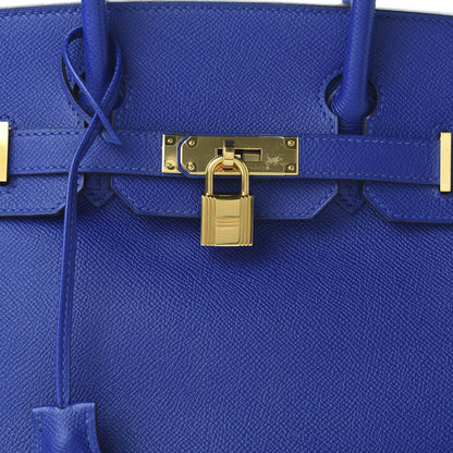 Hermes Epsom Birkin 30 Bleu Electrique 10 of 11