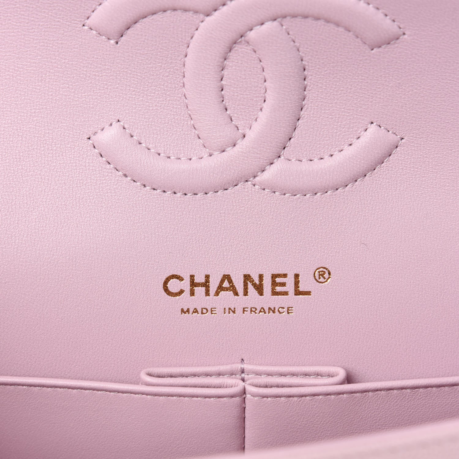 Chanel Caviar Quilted Medium Double Flap Light Pink 9 of 12