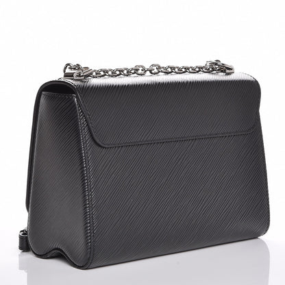 Louis Vuitton Epi Twist Shoulder Bag MM Black 3 of 7