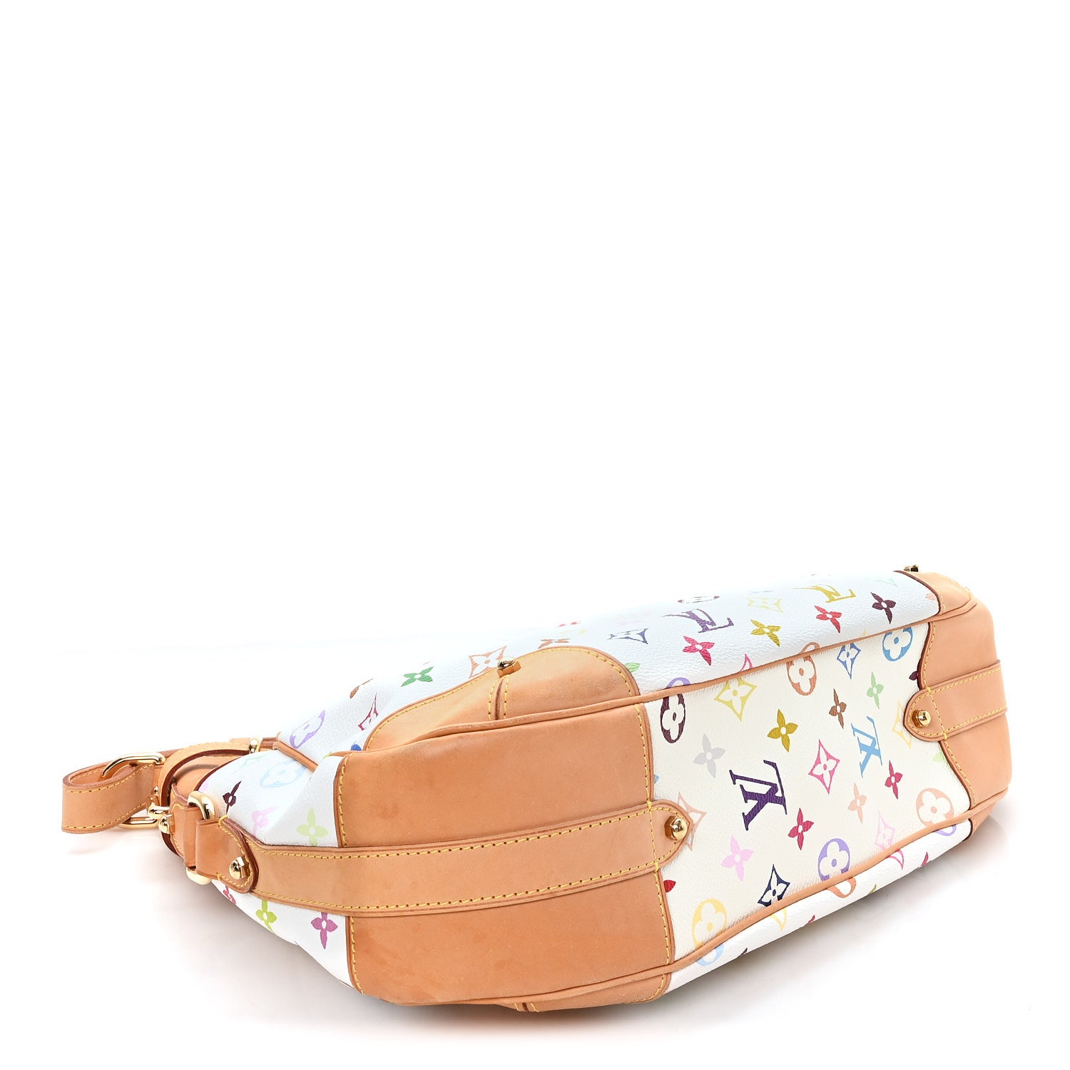 Louis Vuitton Monogram Multicolor Greta White 4 of 9