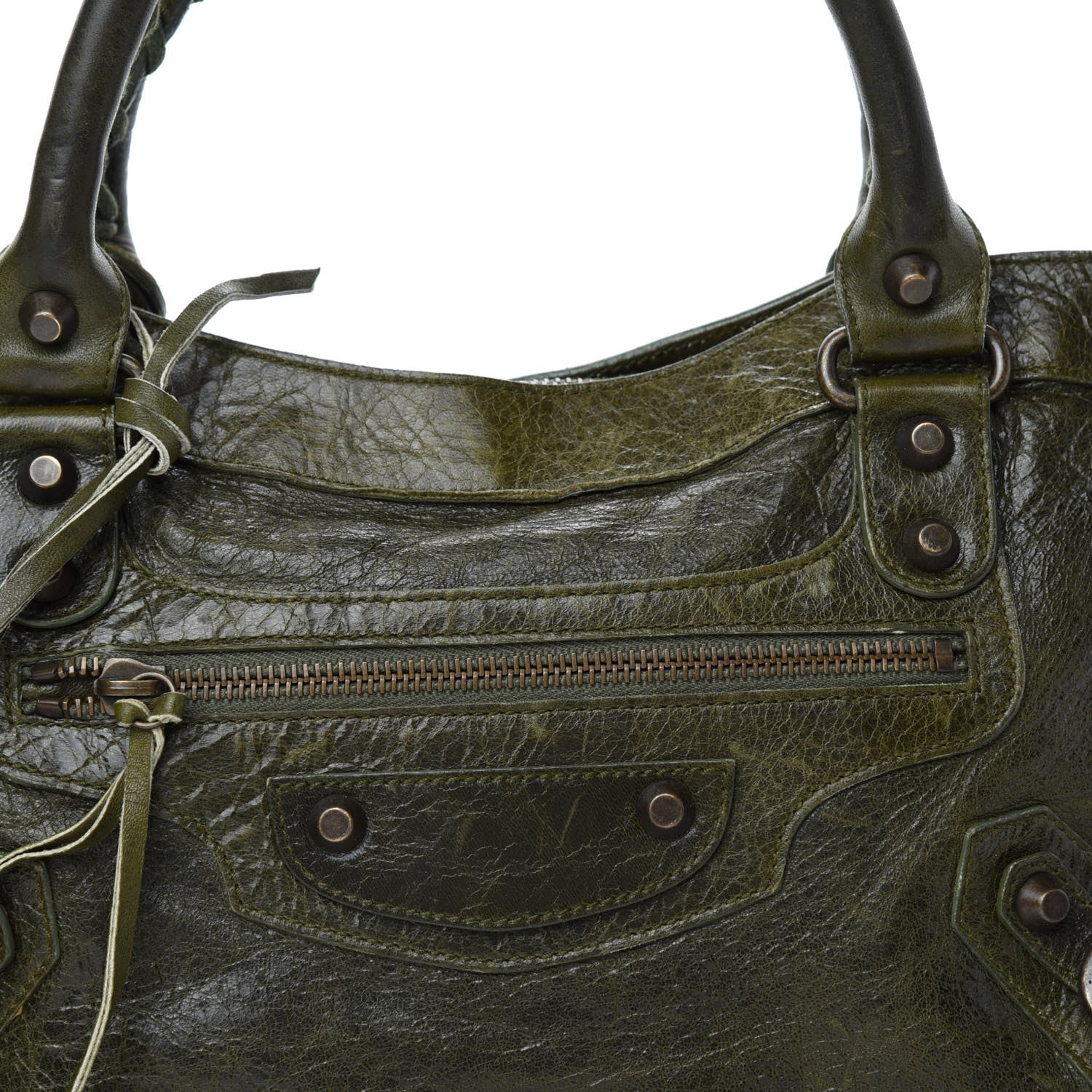 Balenciaga Chevre Classic Hardware First Olive 10 of 10