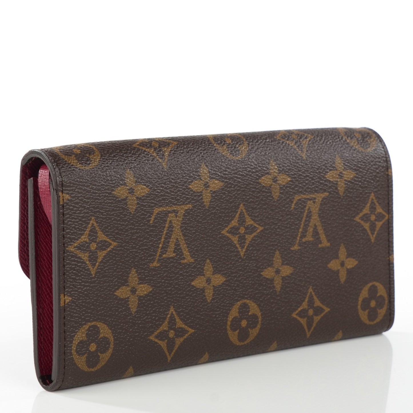 Monogram Emilie Wallet Fuchsia
