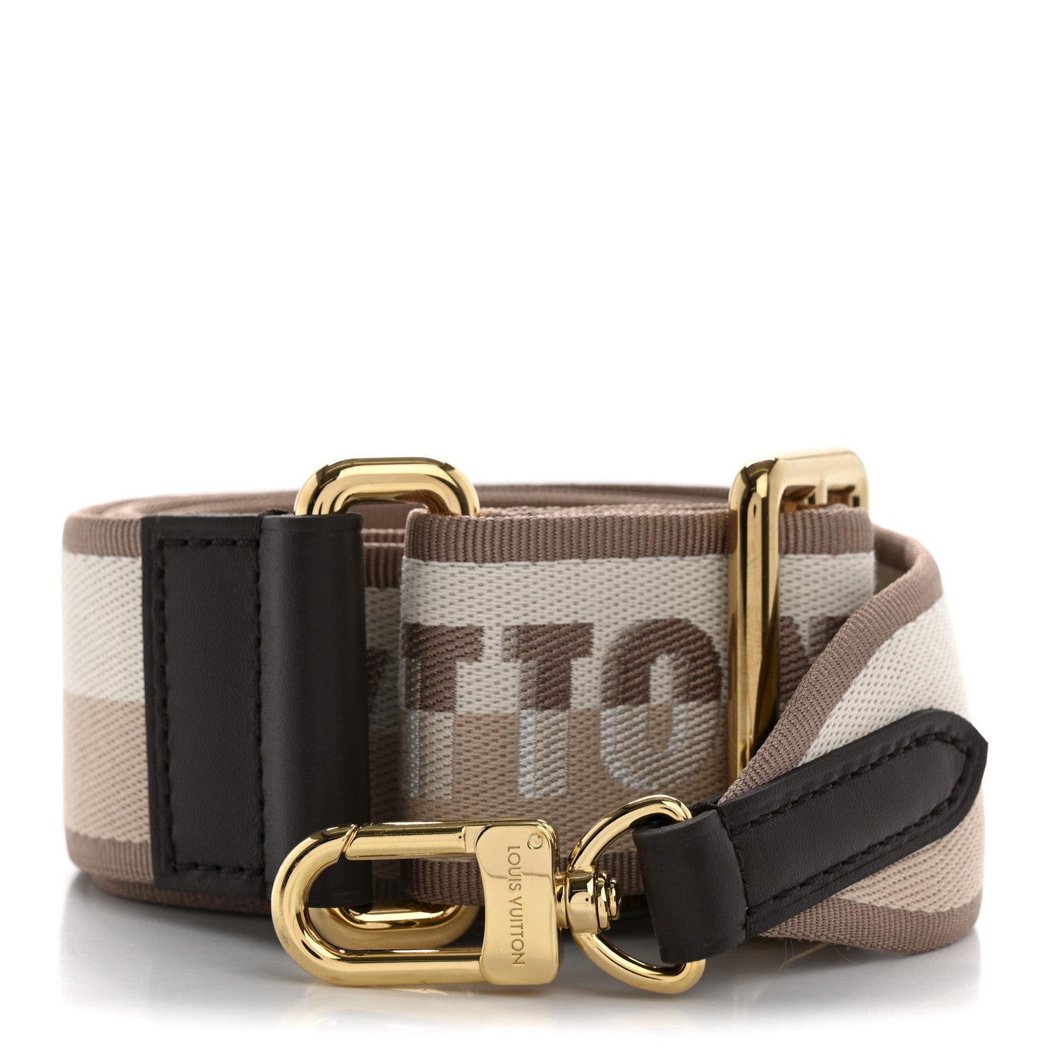 Louis Vuitton Jacquard Speedy Bandouliere 20 Shoulder Strap Beige Brown 1 of 4